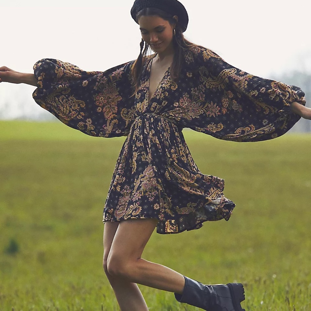 Free People Arzel Dress, NWT